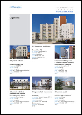FRANCIS NORDEMANN ARCHITECTE/URBANISTE